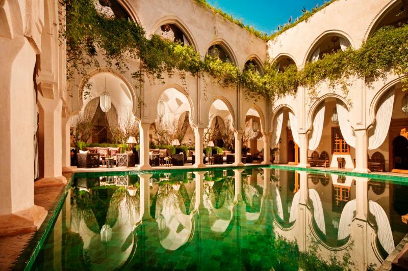 Almaha Marrakech Restaurant & Spa Marrakesh Exteriör bild